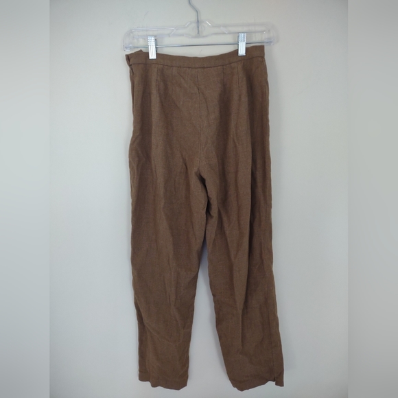 Women's DD Collection Camel/Tan Wool blend Lightweight Pants Size 8P - Picture 1 of 4